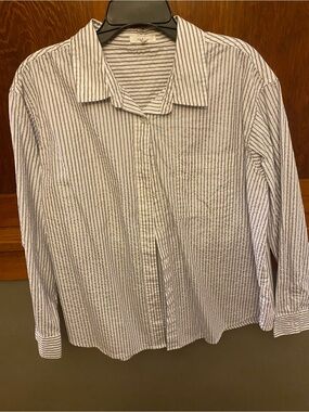 Maurices Striped Button-Down Shirt